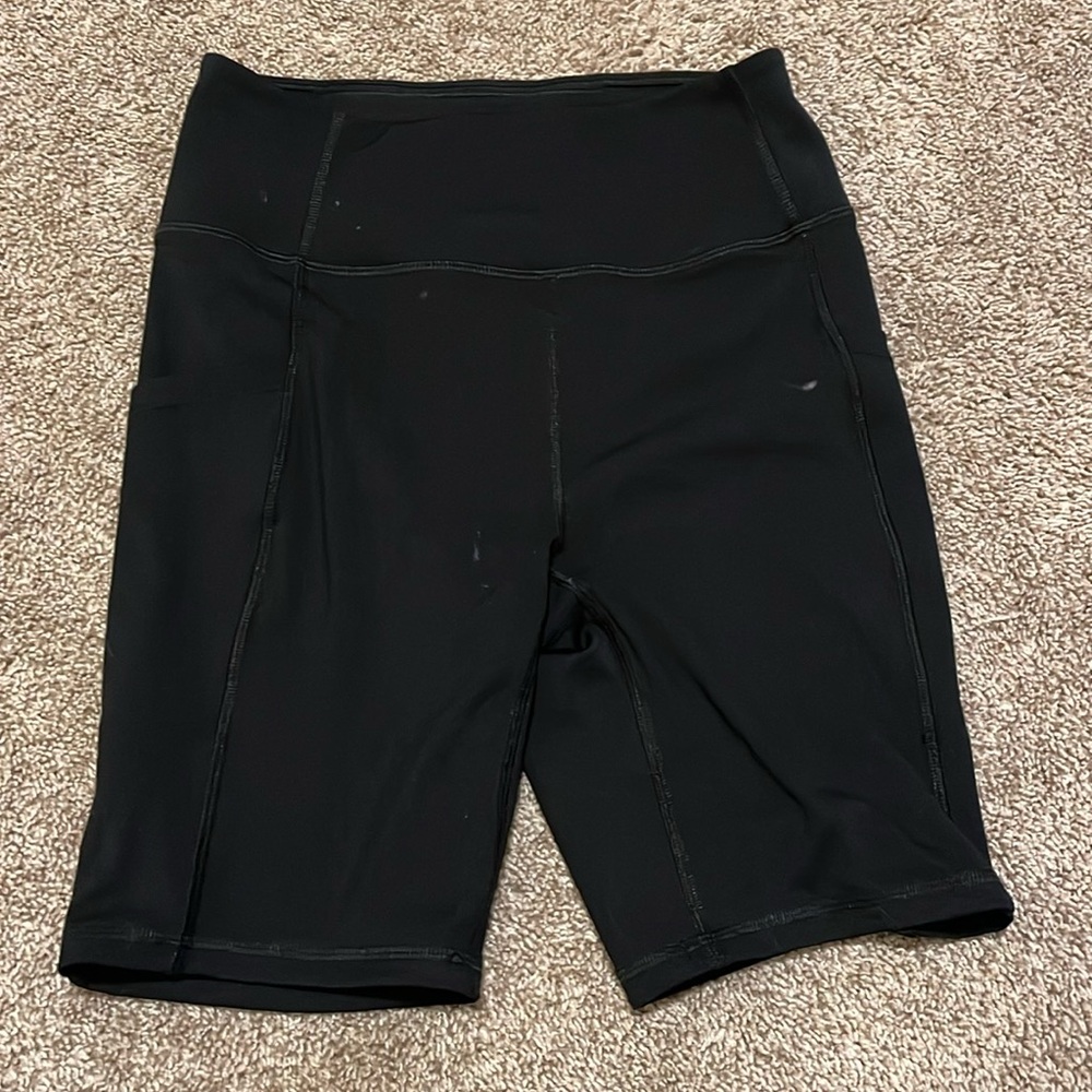 All In Motion Biker Shorts, Size Small, Black